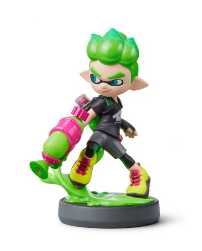 Figura Nintendo amiibo - Green Boy [Splatoon] - 1